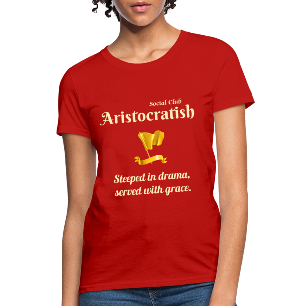 Aristocratish Social Club: Too Classy to Coffee - red